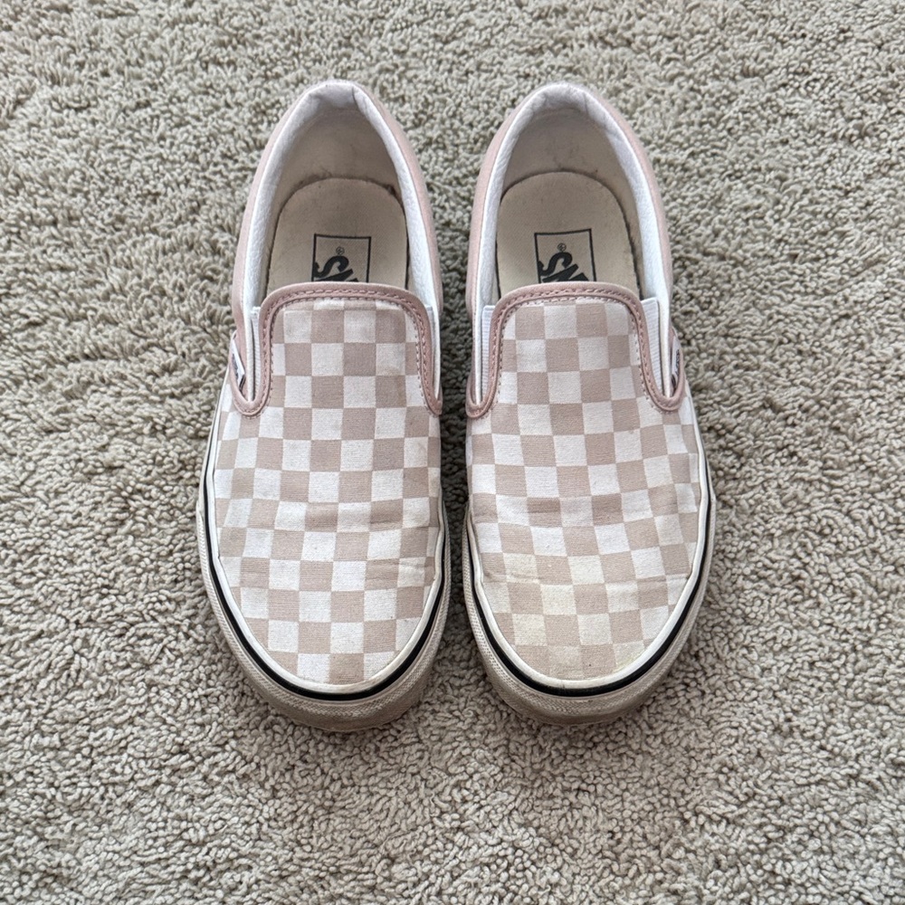 Vans Classic Slip-On Checkerboard Shoe